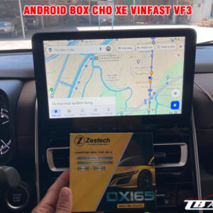 Android Box cho xe VinFast VF3 tích hợp bản đồ dẫn đường thông minh