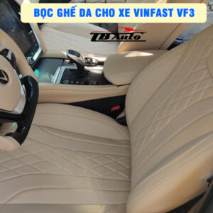 Địa chỉ bọc ghế da cho xe VinFast VF3 uy tín chất lượng tại TP Thủ Đức