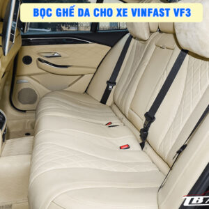 Địa chỉ bọc ghế da cho xe VinFast VF3 uy tín chất lượng tại TP Thủ Đức
