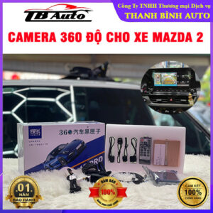 Camera 360 độ cho xe Mazda 2 TB Auto