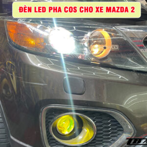 Địa chỉ lắp đèn led pha cos cho xe Mazda 2 uy tín chất lượng tại TPHCM
