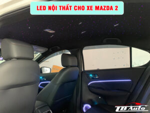 Địa chỉ lắp led nội thất cho xe Mazda 2 uy tín chất lượng tại Quận 9