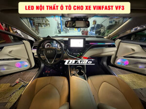 Địa điểm lắp led nội thất ô tô cho xe VinFast VF3 tại Quận 1 1 Địa chỉ lắp led nội thất ô tô cho xe VinFast VF3 uy tín chất lượng tại TPHCM