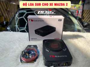 Độ loa sub cho xe Mazda 2 1 Địa chỉ độ loa sub cho xe Mazda 2 uy tín chất lượng tại TPHCM