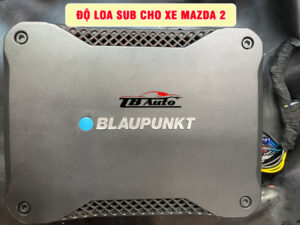 Độ loa sub cho xe Mazda 2 4 Địa chỉ độ loa sub cho xe Mazda 2 uy tín chất lượng tại TP Thủ Đức