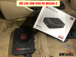 Độ loa sub cho xe Mazda 2 3 Địa chỉ độ loa sub cho xe Mazda 2 uy tín chất lượng tại Quận 9