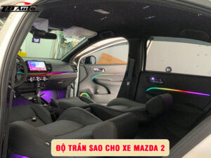 Độ trần sao cho xe Mazda 2 3 Địa chỉ độ trần sao cho xe Mazda 2 uy tín chất lượng tại Quận 9