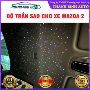 Độ trần sao cho xe Mazda 2 TB Auto