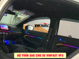Địa chỉ độ trần sao cho xe VinFast VF3 tại Quận 6 4 Độ trần sao rơi cho xe VinFast VF3 uy tín chất lượng tại TP Thủ Đức