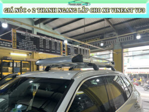 Combo giá nóc + 2 thanh ngang cho xe Vinfast VF3 1 H 0 WEB 2