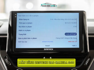 Màn hình Zestech Z18 Camera 360 4 H 6 WEB 2