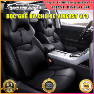 Bọc ghế da cho xe VinFast VF3 Thanh Bình Auto