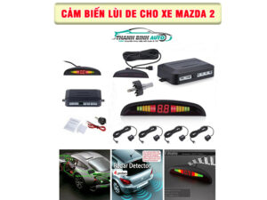 Địa chỉ lắp cảm biến lùi de cho xe Mazda 2 uy tín chất lượng tại TP HCM