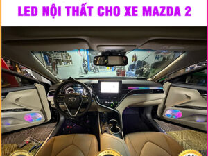Led nội thất cho xe Mazda 2 Thanh Bình Auto