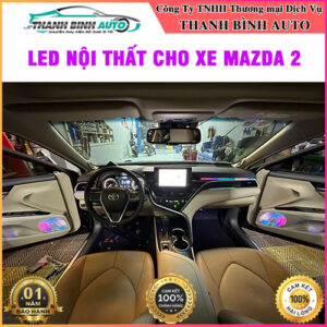 Led nội thất cho xe Mazda 2 Thanh Bình Auto