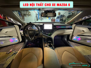 Led nội thất cho xe Mazda 6      2 Địa chỉ lắp led nội thất cho xe Mazda 6 uy tín chất lượng tại Quận Gò Vấp