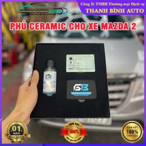 Phủ Ceramic cho xe Mazda 2 Thanh Bình Auto