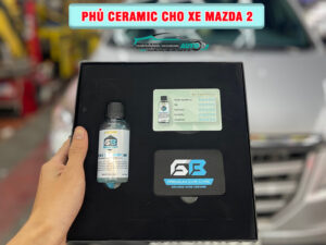 Địa chỉ phủ Ceramic cho xe Mazda 2 uy tín chất lượng tại TP HCM