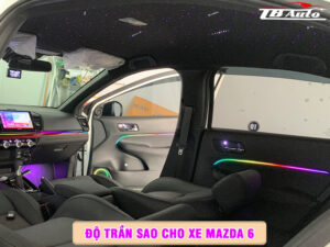 Độ trần sao cho xe Mazda 6  4 Địa chỉ độ trần sao cho xe Mazda 6 uy tín chất lượng tại TP Thủ Đức