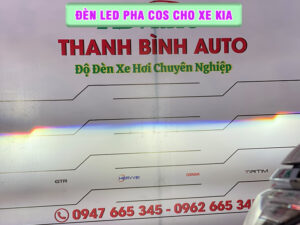 Lắp đặt đèn led pha cos cho xe Kia 1 Địa chỉ lắp đèn led pha cos cho xe Kia uy tín chất lượng tại TP HCM