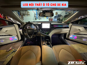 Led nội thất ô tô cho xe Kia 4 Địa chỉ lắp led nội thất ô tô cho xe Kia uy tín chất lượng tại TP Thủ Đức
