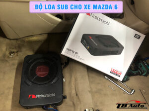 Độ loa sub cho xe Mazda 6 4 Địa chỉ độ loa sub cho xe Mazda 6 uy tín chất lượng tại TP Thủ Đức