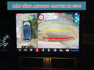 Màn hình Android Santek 2K S500 3 Địa điểm lắp màn hình Android Santek 2K S500 tốt nhất tại quận 9