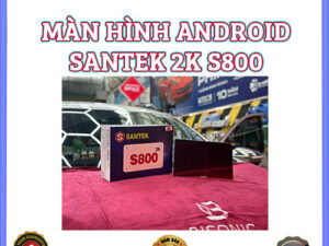 Địa điểm lắp màn hình Android Santek 2K S800 360 tại Thanh Bình Auto