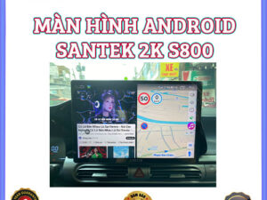 Địa điểm lắp màn hình Android Santek 2K S800 tại Thanh Bình Auto