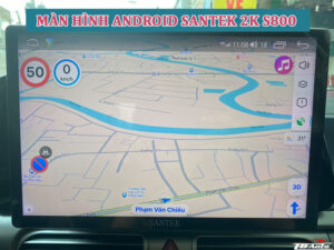 Màn hình Android Santek 2K S800 4 Địa điểm lắp màn hình Android Santek 2K S800 tốt nhất tại Thủ Đức