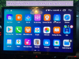 Giá lắp màn hình Android Santek 2K S900 360 rẻ nhất tại Gò Vấp