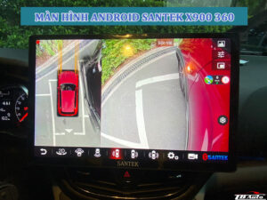 Màn hình Santek X900 360 1 Địa điểm lắp màn hình Android Santek X900 360 chất lượng tại tphcm