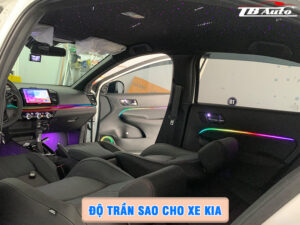 Độ trần sao cho xe Kia 4 Địa chỉ độ trần sao cho xe Kia uy tín chất lượng tại TP Thủ Đức