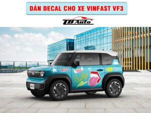 Địa chỉ dán decal cho xe Vinfast VF3 uy tín chất lượng tại TP Thủ Đức