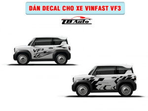 Địa chỉ dán decal cho xe Vinfast VF3 uy tín chất lượng tại Quận Gò Vấp