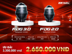 Đèn bi gầm BTek Fog 1 Địa chỉ lắp đèn bi gầm BTek Fog uy tín chất lượng tại TP HCM