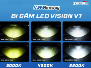 Đèn bi gầm Nexway Vision V7 4 Địa chỉ lắp đèn bi gầm Nexway Vision V7 uy tín chất lượng tại TP Thủ Đức