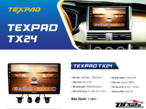 Màn hình Android TexPad TX24 Cam 360 2 Địa chỉ lắp màn hình Android TexPad TX24 Cam 360 uy tín chất lượng tại Quận Gò Vấp