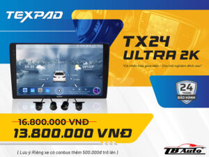 Màn hình Android TexPad TX24 Ultra 2K 360 2 Địa chỉ lắp màn hình Android TexPad TX24 Ultra 2K 360 uy tín chất lượng tại TP HCM