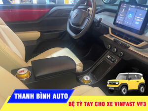 Độ bệ tỳ tay cho xe VinFast VF3 4 Địa chỉ lắp bệ tỳ tay cho xe VinFast VF3 uy tín chất lượng tại TP Thủ Đức
