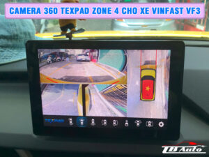 Camera 360 TexPad Zone 4 cho xe VinFast VF3 3 Địa chỉ lắp camera 360 TexPad Zone 4 cho xe VinFast VF3 uy tín chất lượng tại Quận 9