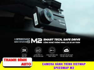 Camera hành trình Vietmap Speedmap M2 6 Camera hành trình Vietmap Speedmap M2 có khả năng ghi hình khẩn cấp với cảm biến G-Sensor