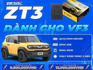 Màn hình Android Zestech ZT3 cho xe VinFast VF3 3 Địa chỉ lắp màn hình Android Zestech ZT3 cho xe VinFast VF3 uy tín chất lượng tại Quận 9 - TP Thủ Đức