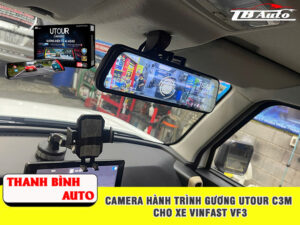 Camera hành trình gương Utour C3M cho xe VinFast VF3 4 Địa chỉ lắp camera hành trình gương Utour C3M cho xe VinFast VF3 uy tín chất lượng tại TP Thủ Đức