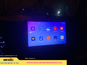 Toyota Veloz gắn màn hình Zestech E360 Thanh Bình Auto