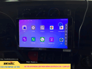 Xe tải Hyundai lên màn hình Zestech Z18 + Camera lùi 2 Xe tải Hyundai lên màn hình Zestech Z18 + Camera lùi Thanh Bình Auto