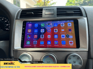 Toyota Camry 2009 lắp màn hình Oled X4 + Combo Cam 2 Toyota Camry 2009 lắp màn hình Oled X4 + Combo Cam Thanh Bình Auto