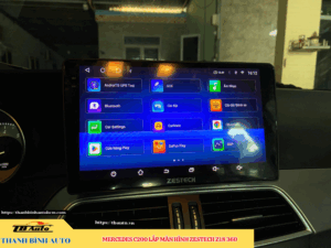 Mercedes C200 lên màn hình Zestech Z18 360 1 Mitsubishi Xpander lên màn hình Zestech ZT 2K 360 Thanh Bình Auto