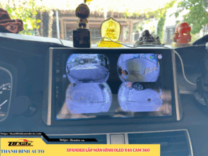 Mitsubishi Xpander lắp màn hình Oled X4S Cam 360 3 Mitsubishi Xpander lắp màn hình Oled X4S Cam 360 Thanh Bình Auto