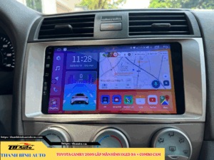 Toyota Camry 2009 lắp màn hình Oled X4 + Combo Cam 1 Toyota Camry 2009 lắp màn hình Oled X4 + Combo Cam Thanh Bình Auto